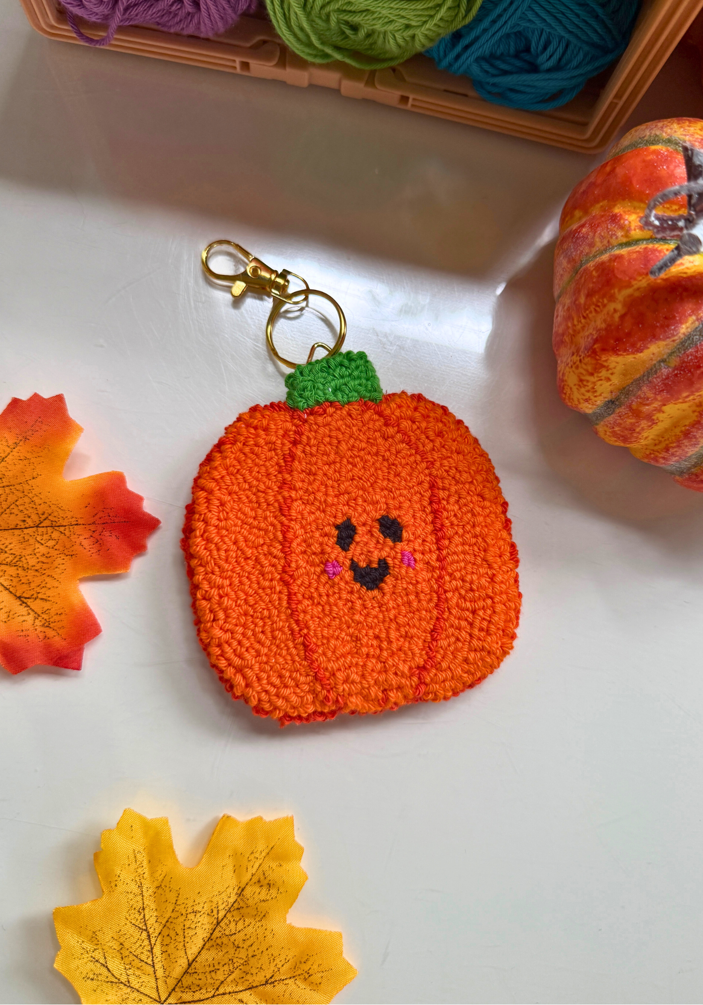 Pumpkin Bag Charm