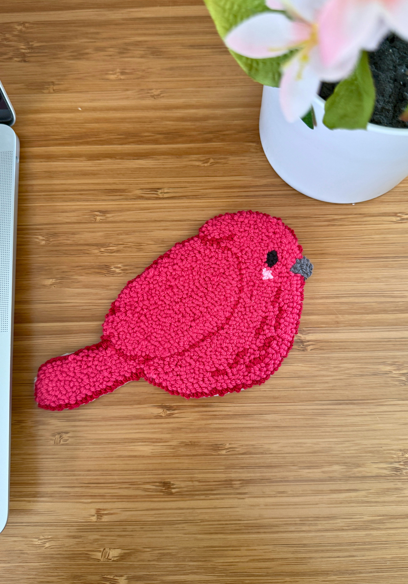 Spring Bird Mug Rug