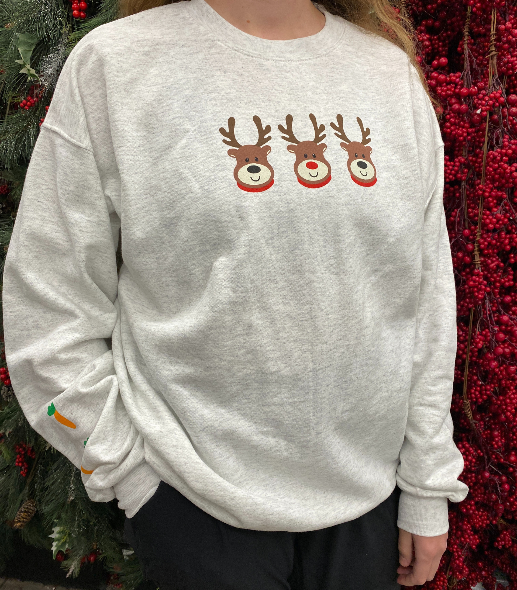 Jingle Bell Reindeer Sweatshirt