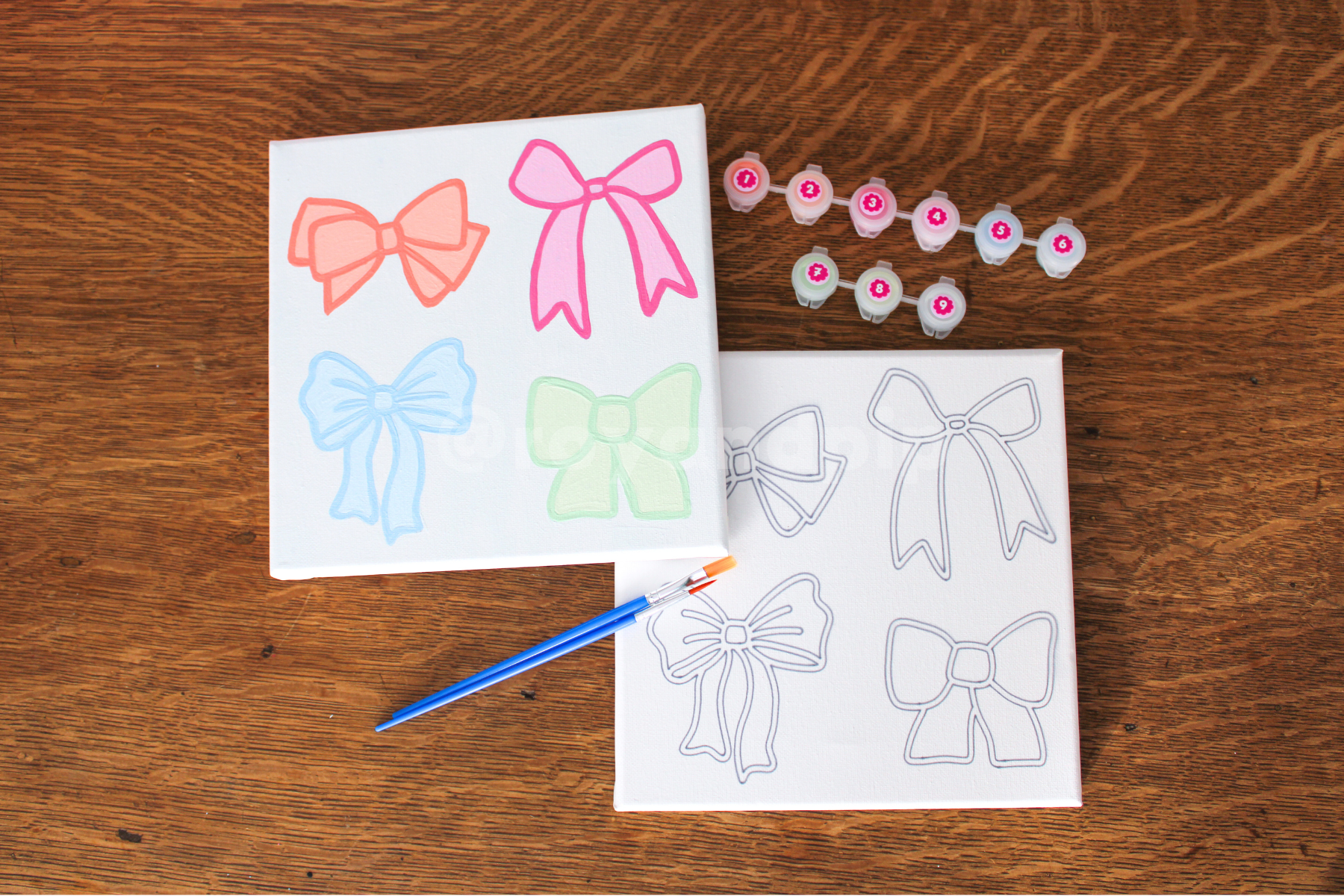 Sweet Bows Paint Kit