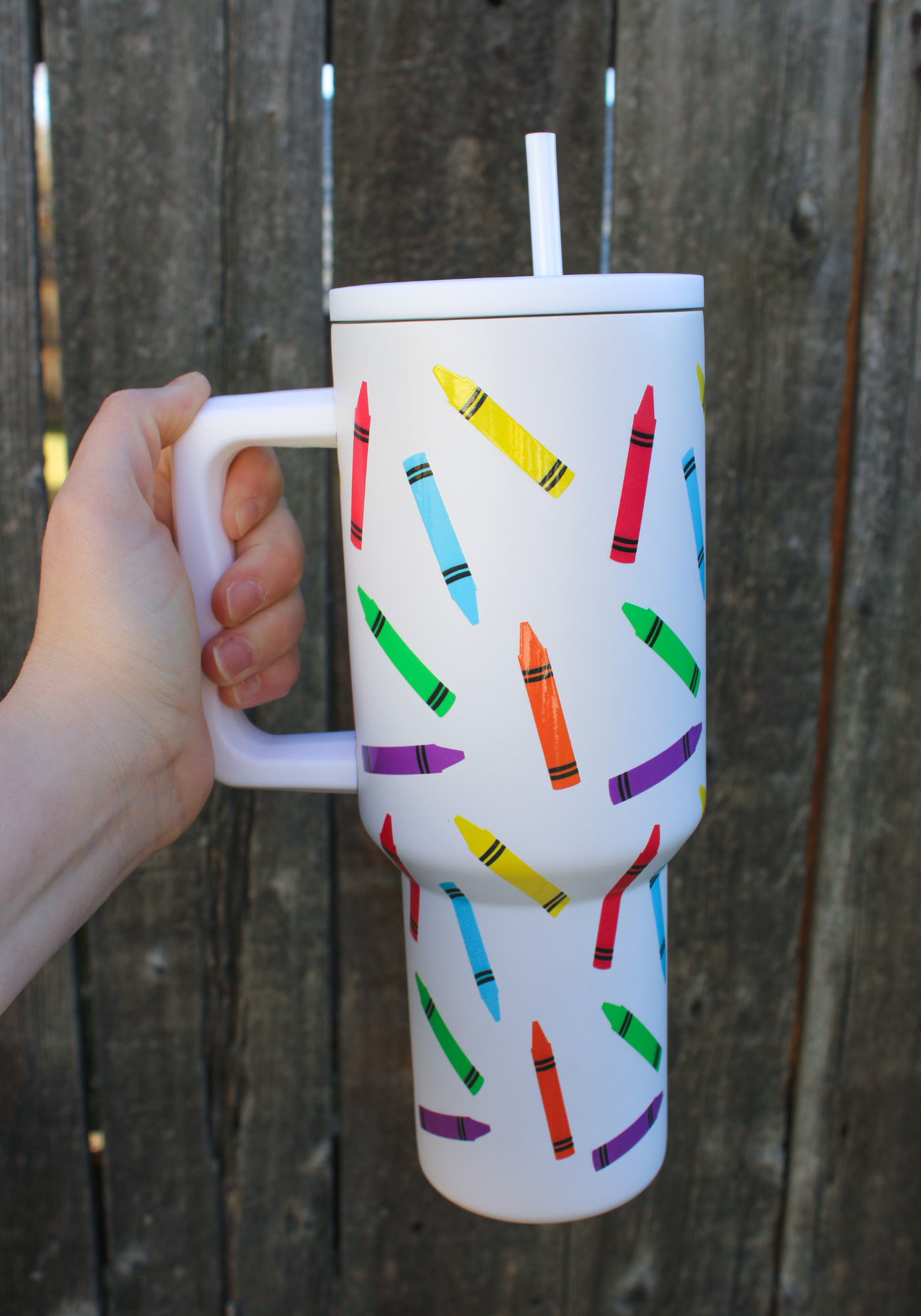 40oz Crayon Tumbler