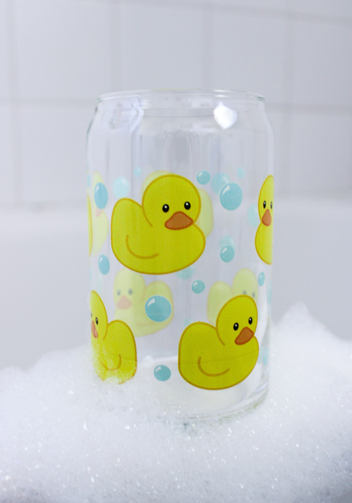 Glass best sale rubber duck