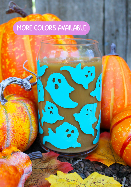 Color-Changing Ghosties Glass Can👻