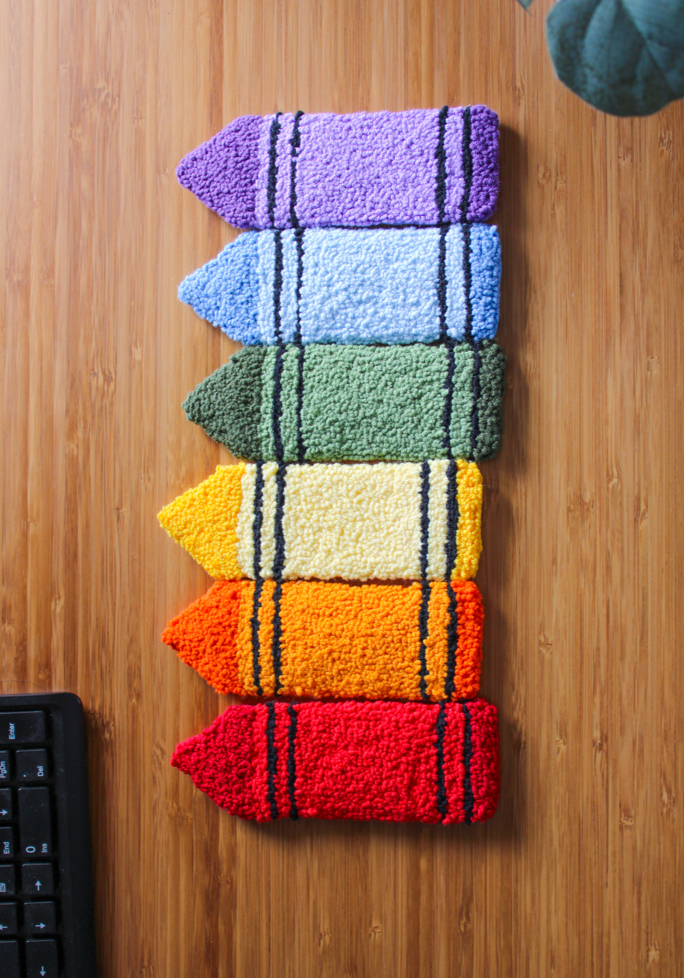 Crayon Mug Rugs