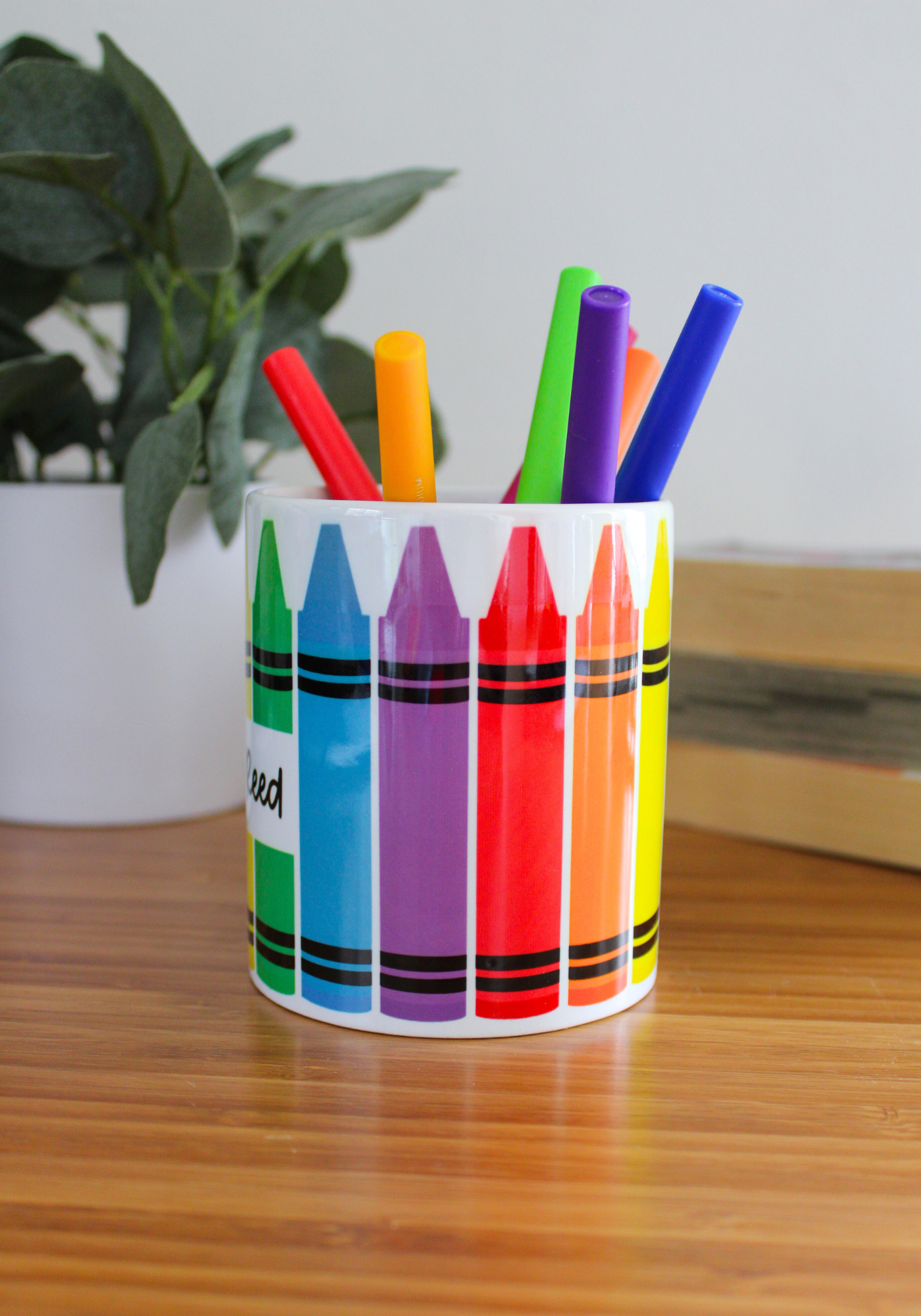 Personalized Crayon Ceramic Mug