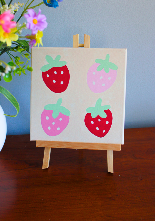 Strawberries Paint Kit