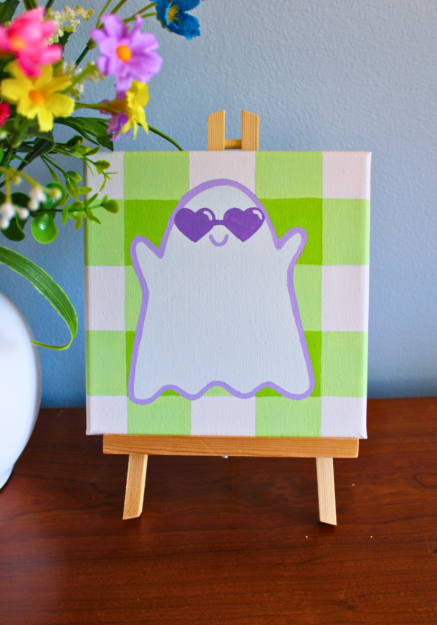 Heart Eyes Ghost Paint Kit