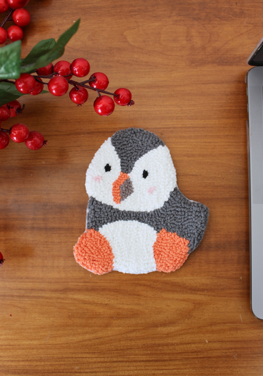 Puffin Mug Rug