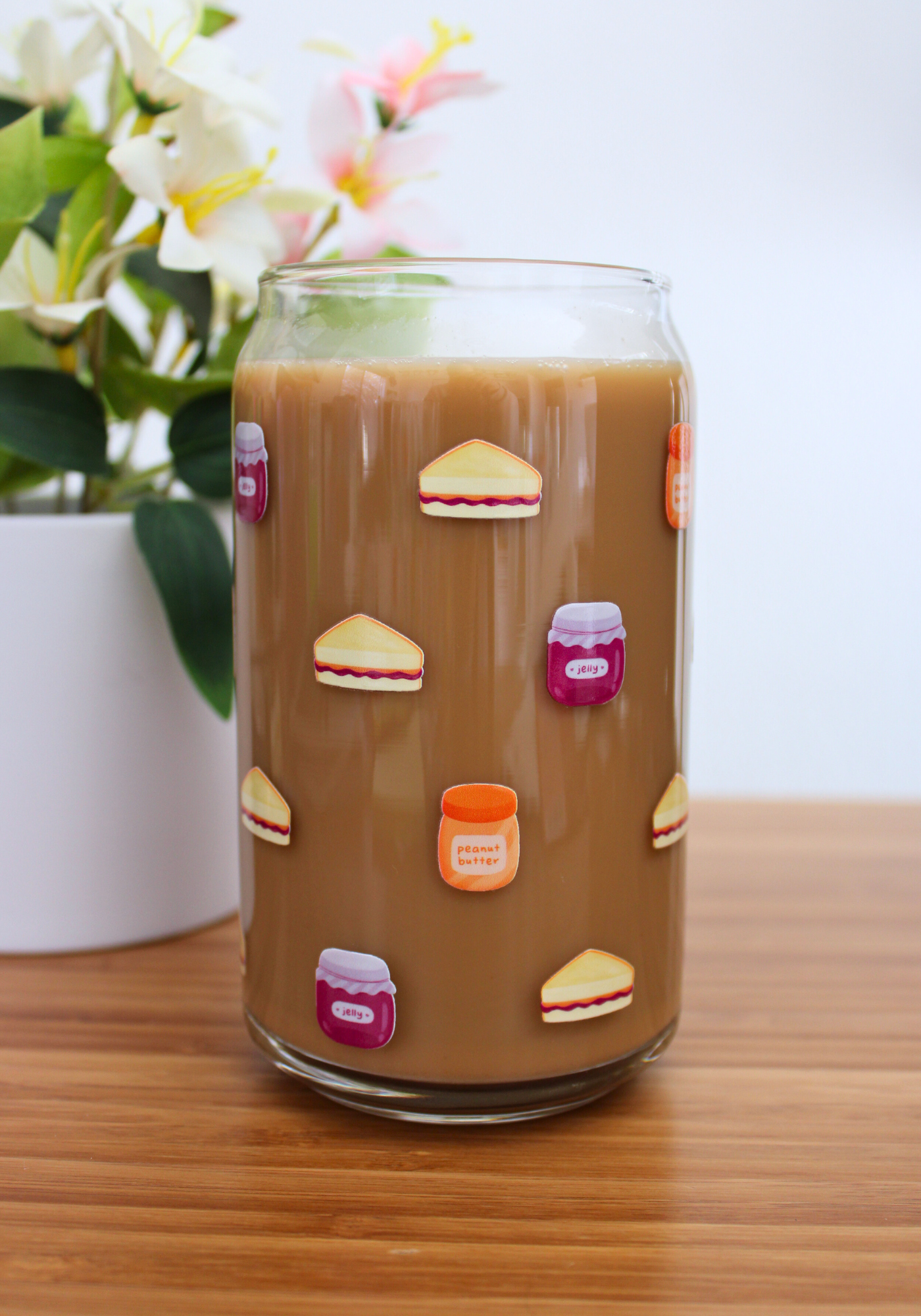 PB & J Glass Can