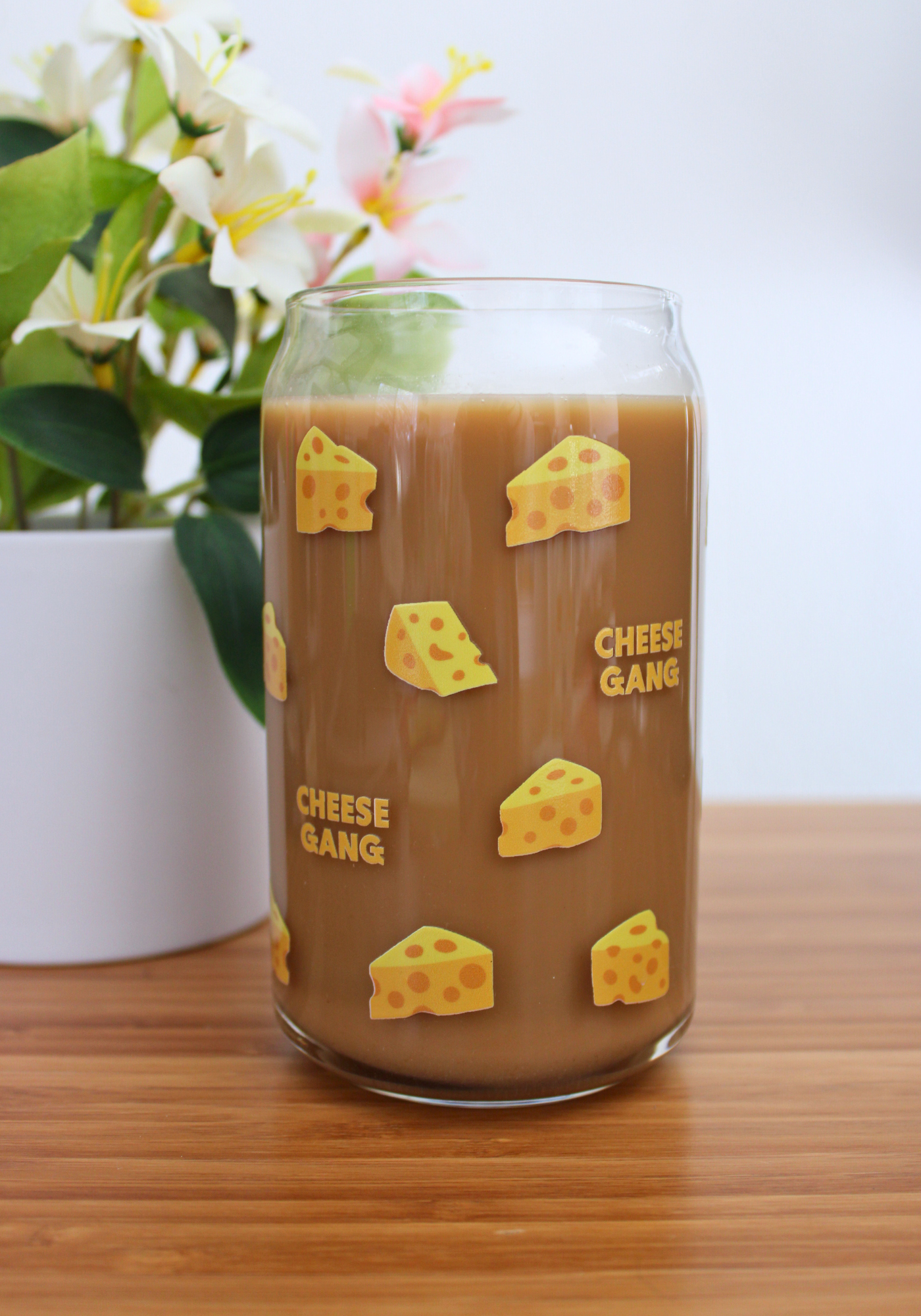 Cheese in the Chat Glass Can