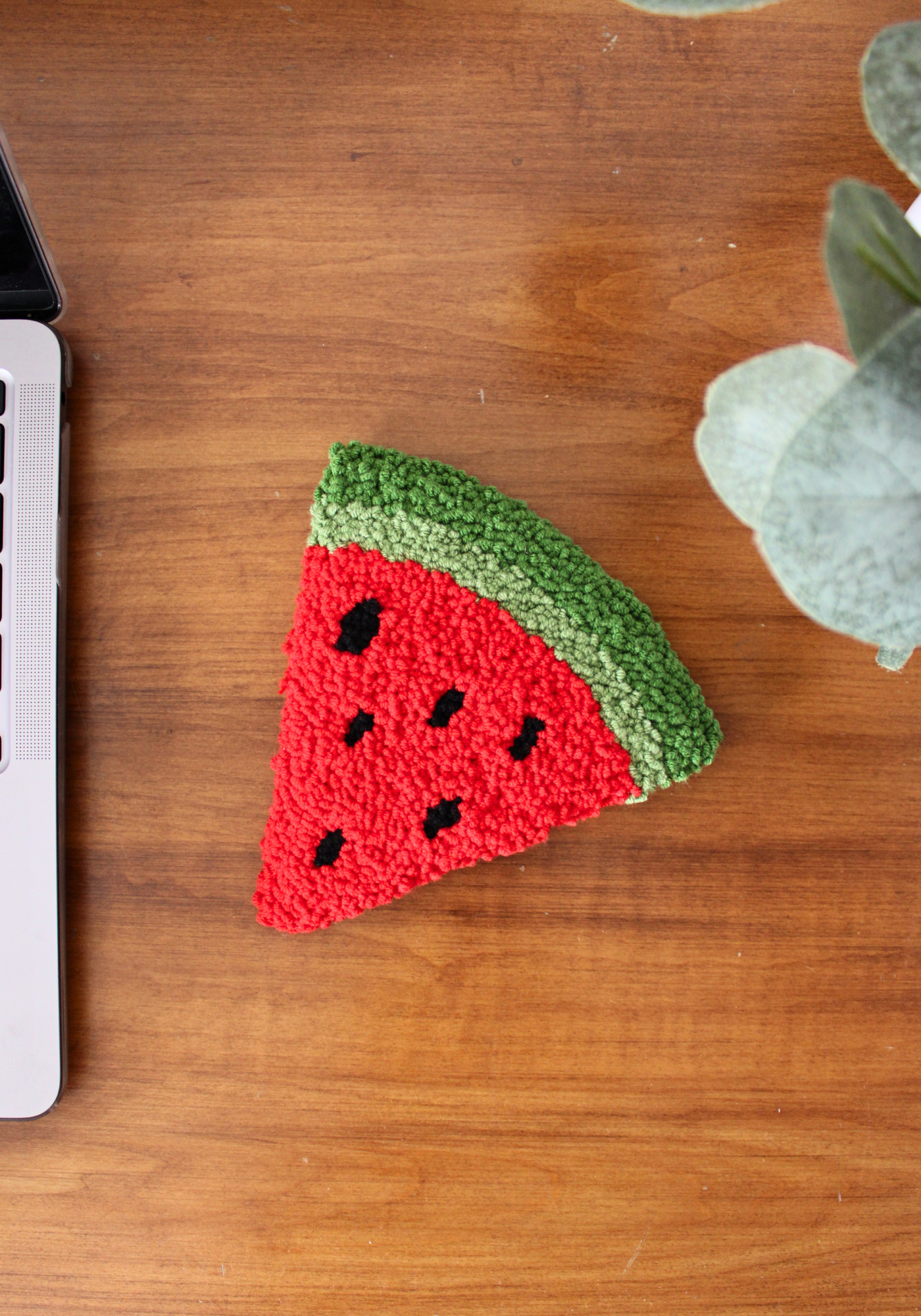 Watermelon Mug Rug