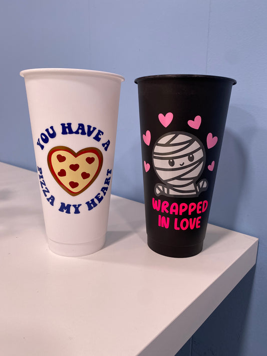 Valentine Puns Cold Cup