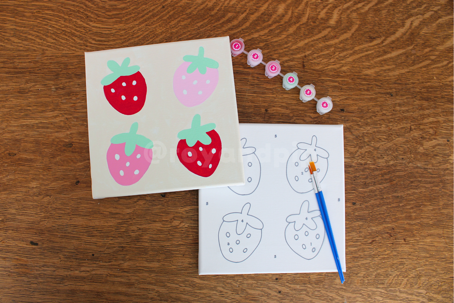 Strawberries Paint Kit