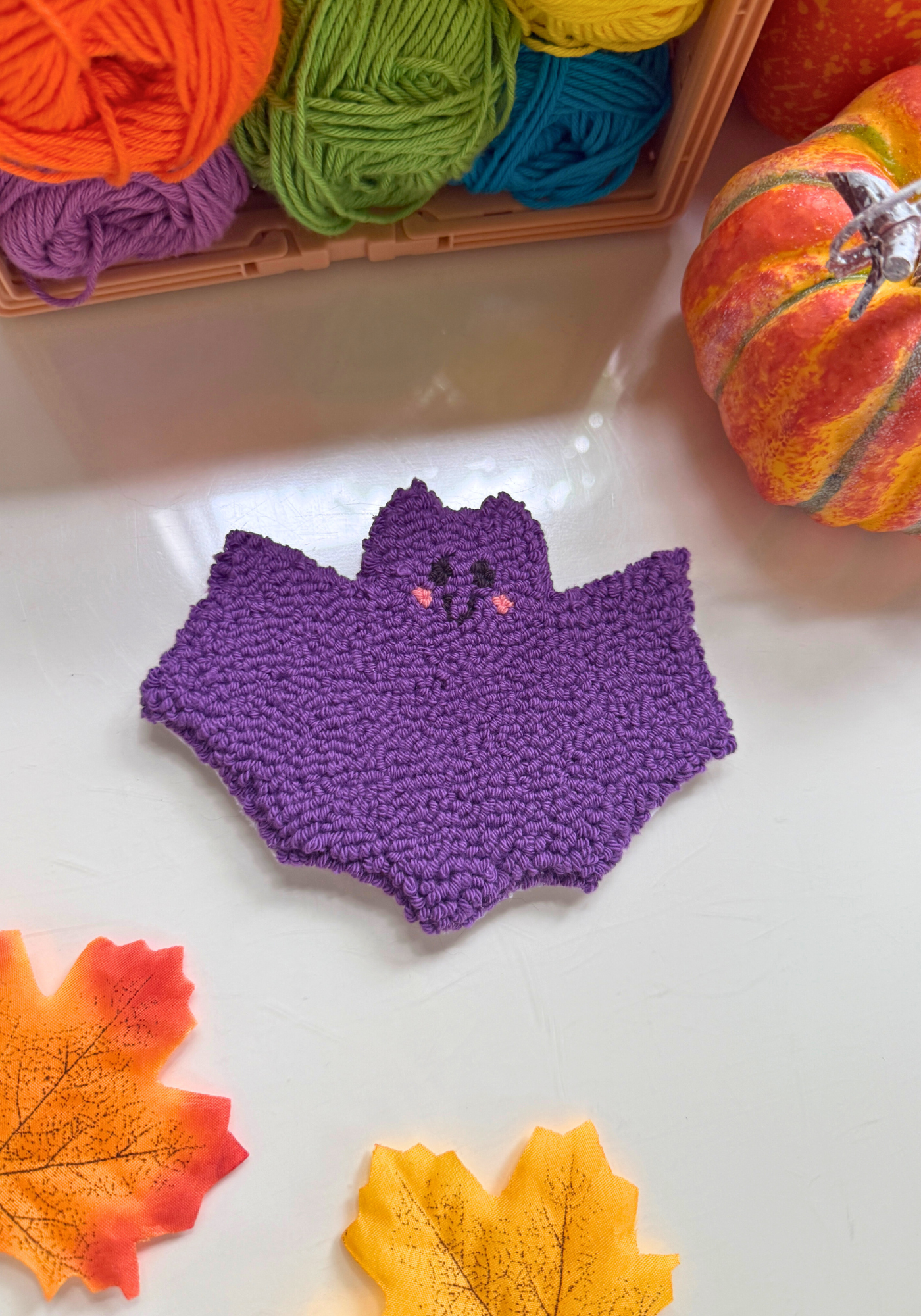 PRE-ORDER Bat Mug Rug