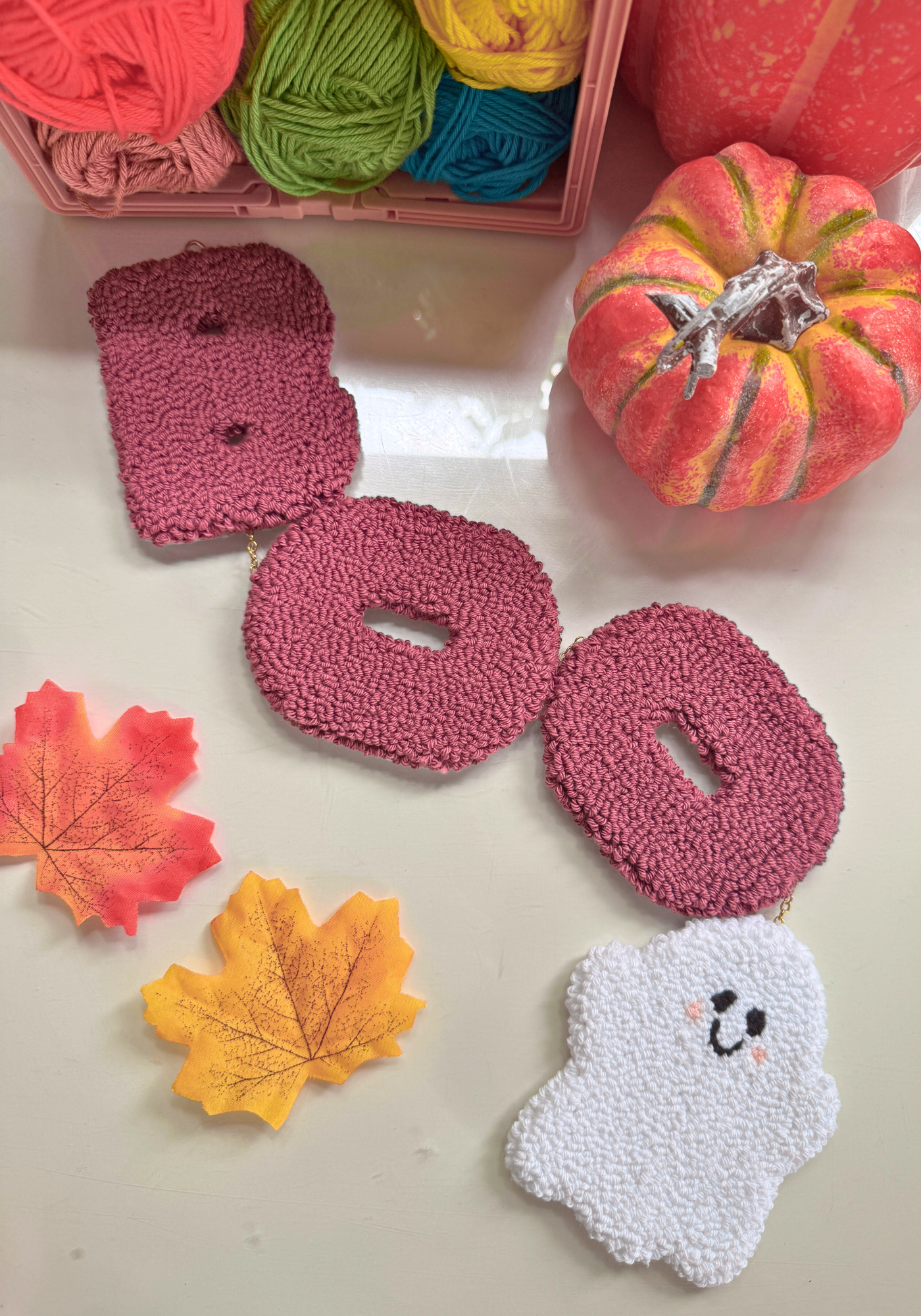 BOO! Ghost Wall Dangle