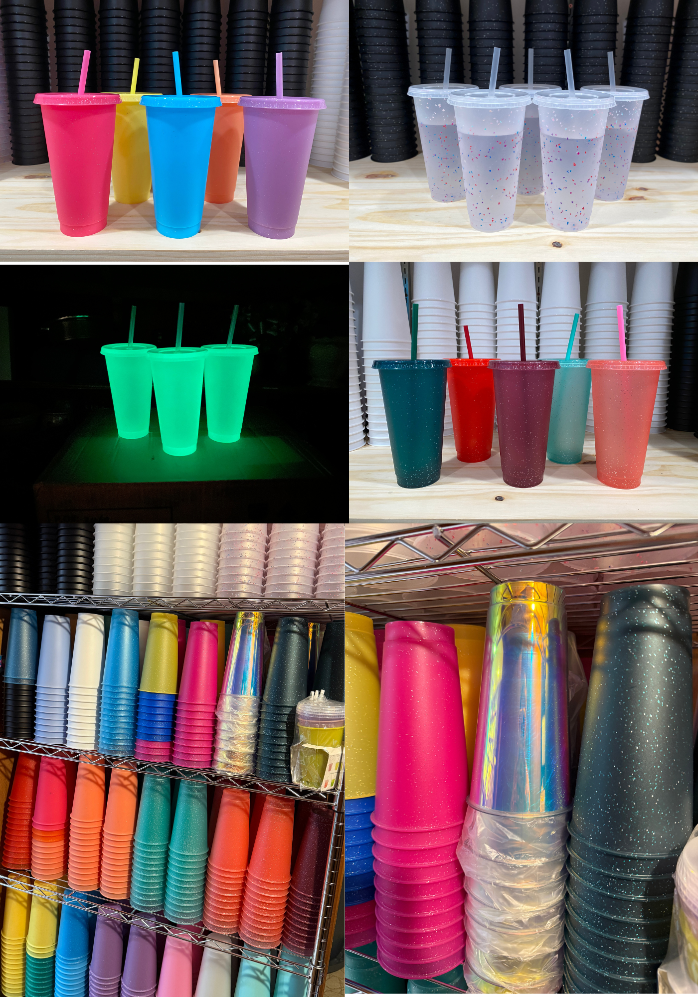 Surprise Blank Cold Cups: Pack of 5