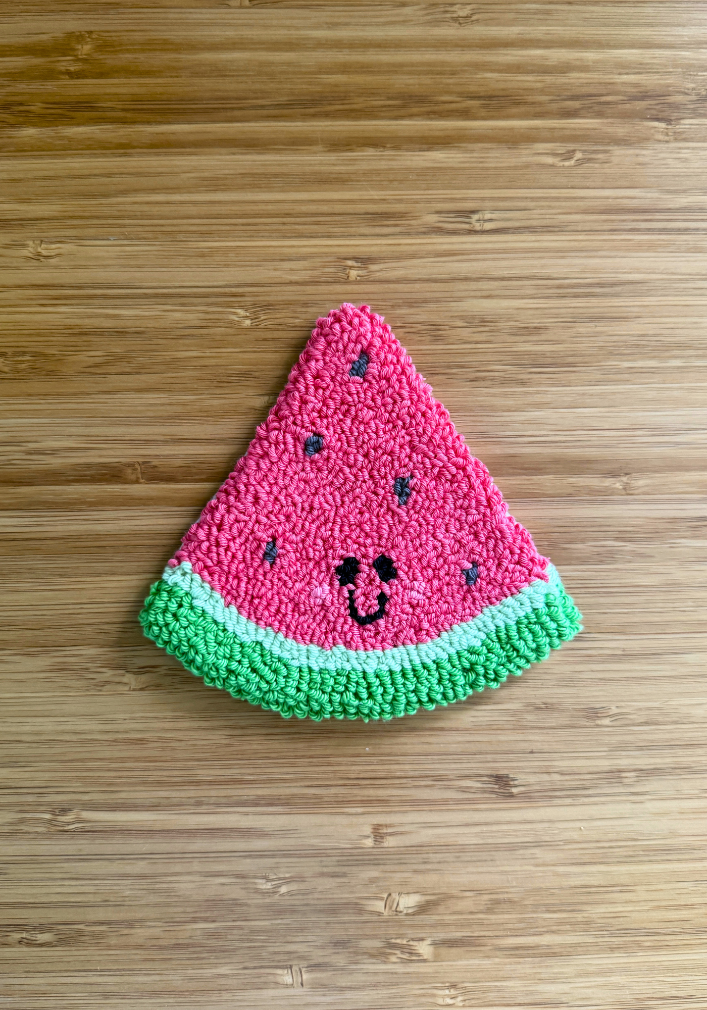 Watermelon Mug Rug