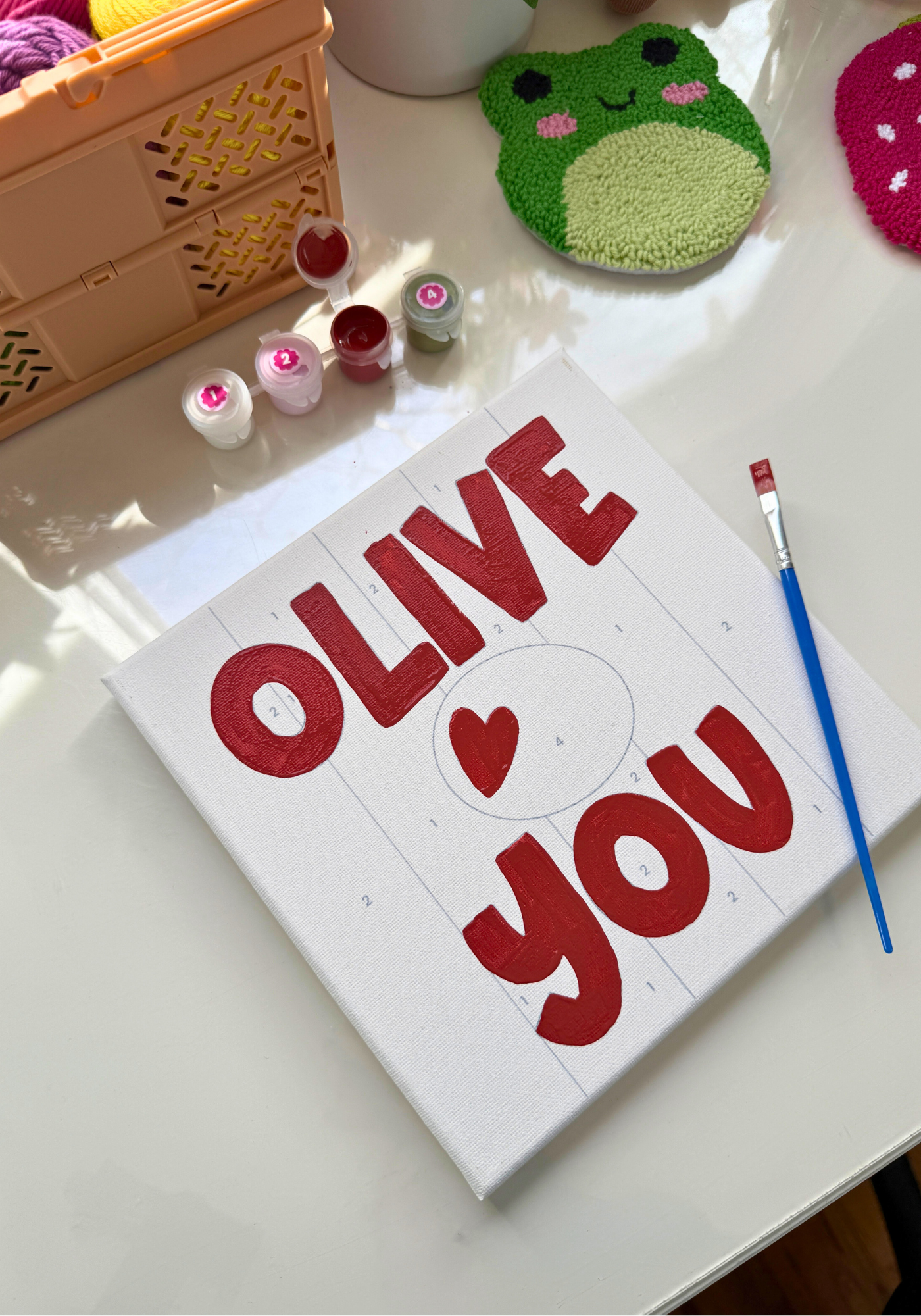 Olive You Paint Kit