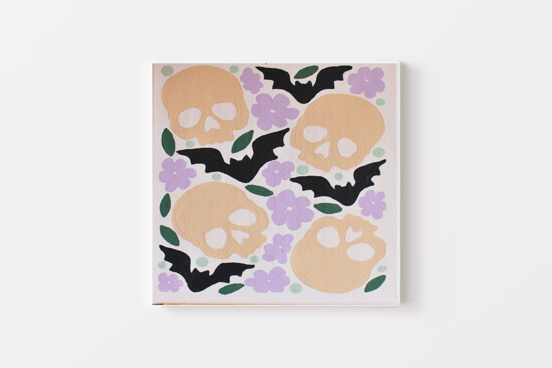 Skulls and Bats Paint Kit