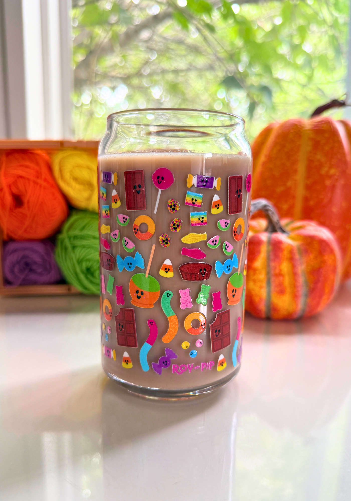 Sweet Tooth Glass Can