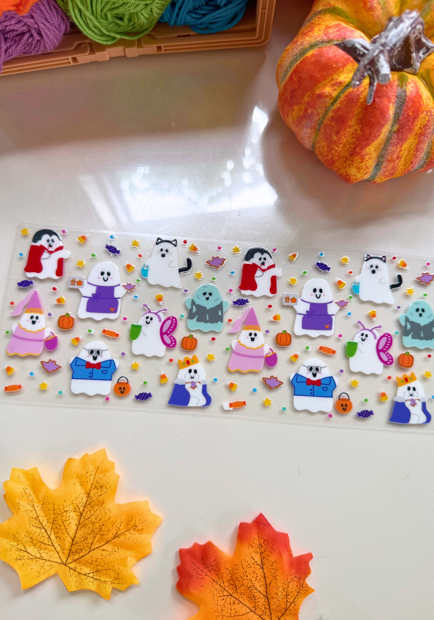 Trick or Treat UV DTF Wrap: Slight Misprint