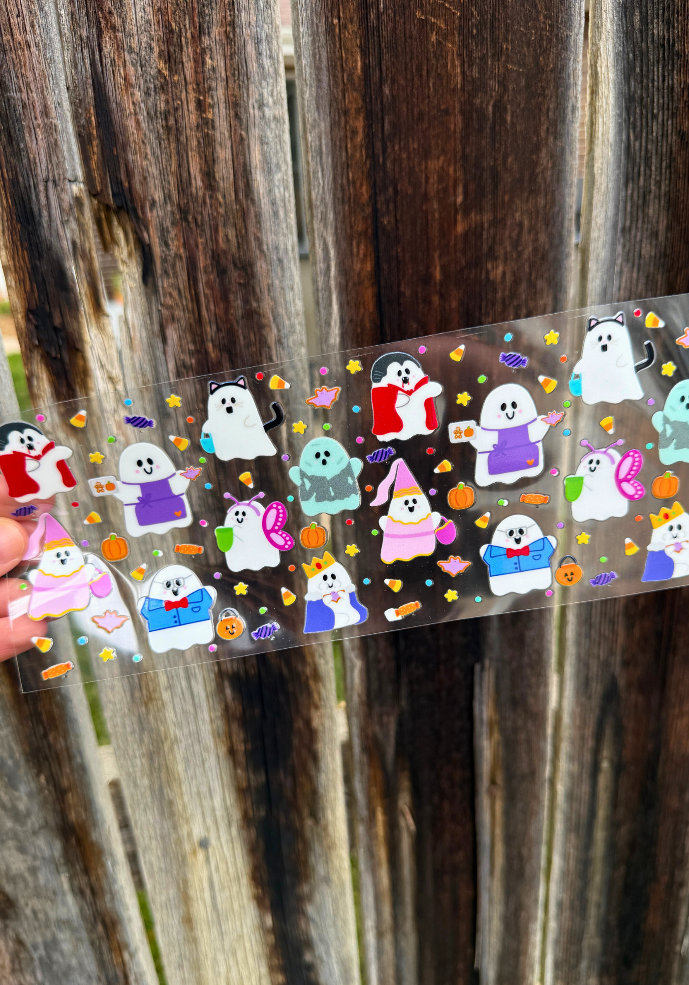 Trick or Treat UV DTF Wrap: Slight Misprint