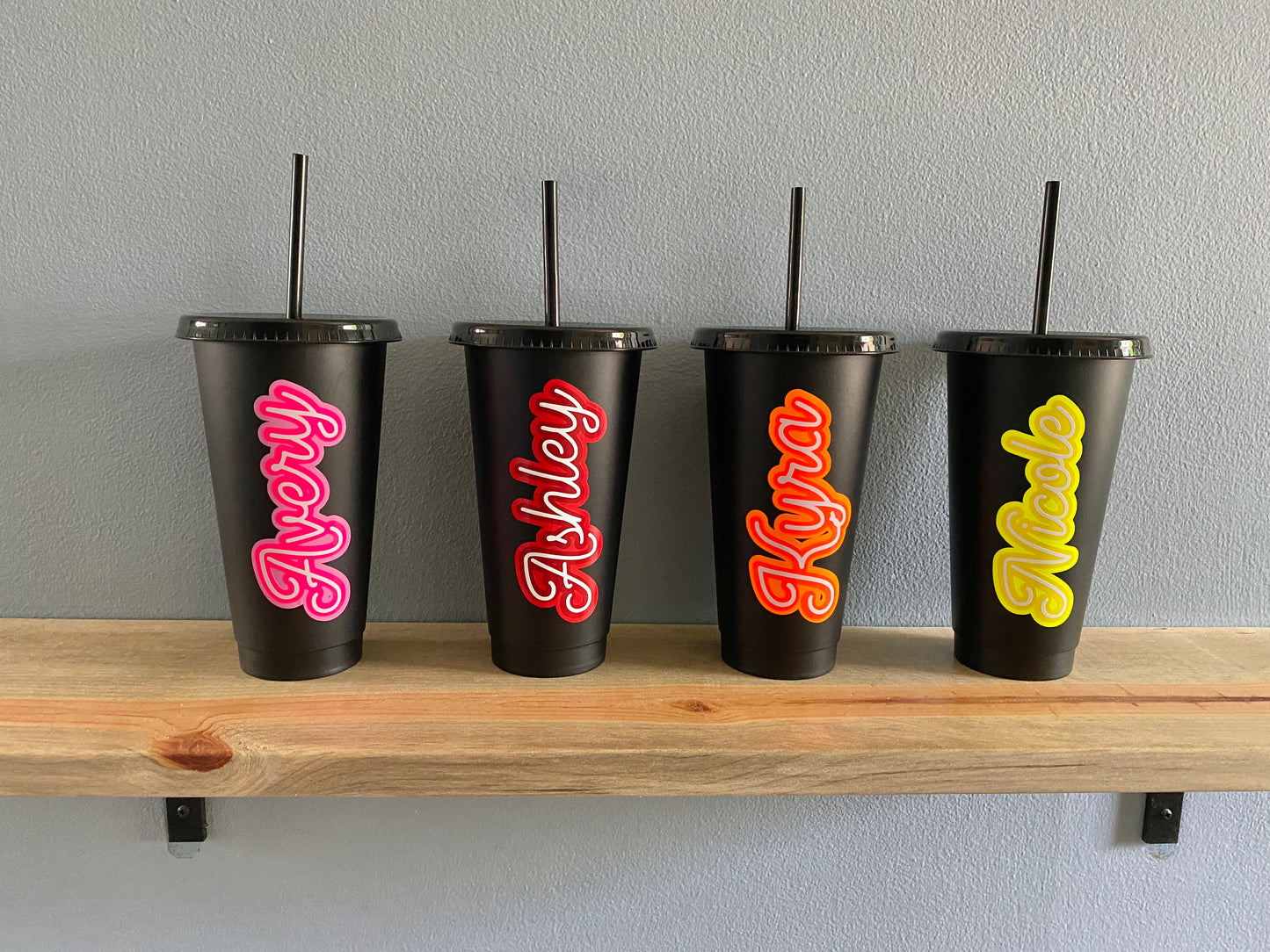 Neon Sign Cold Cup