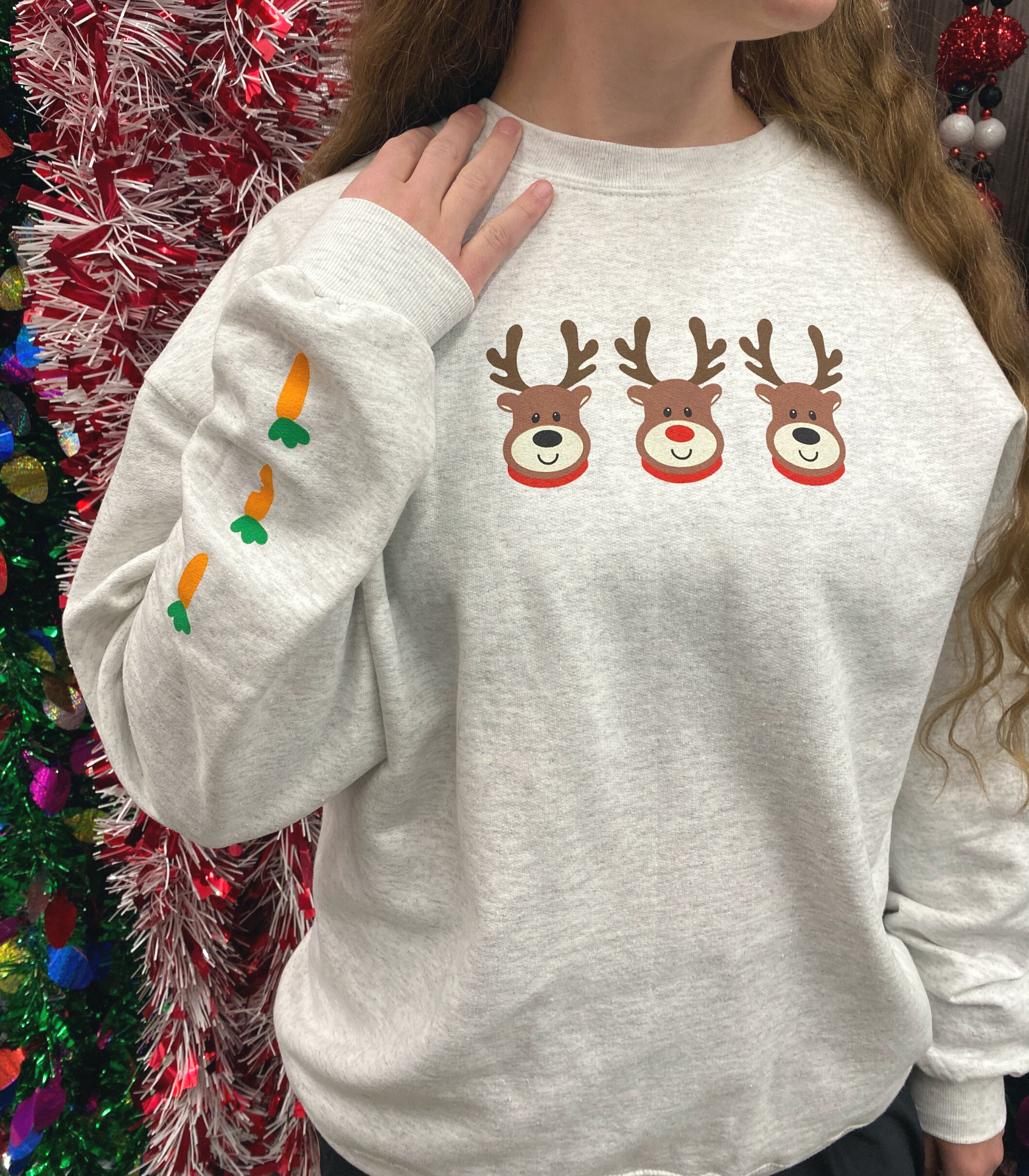 Jingle Bell Reindeer Sweatshirt