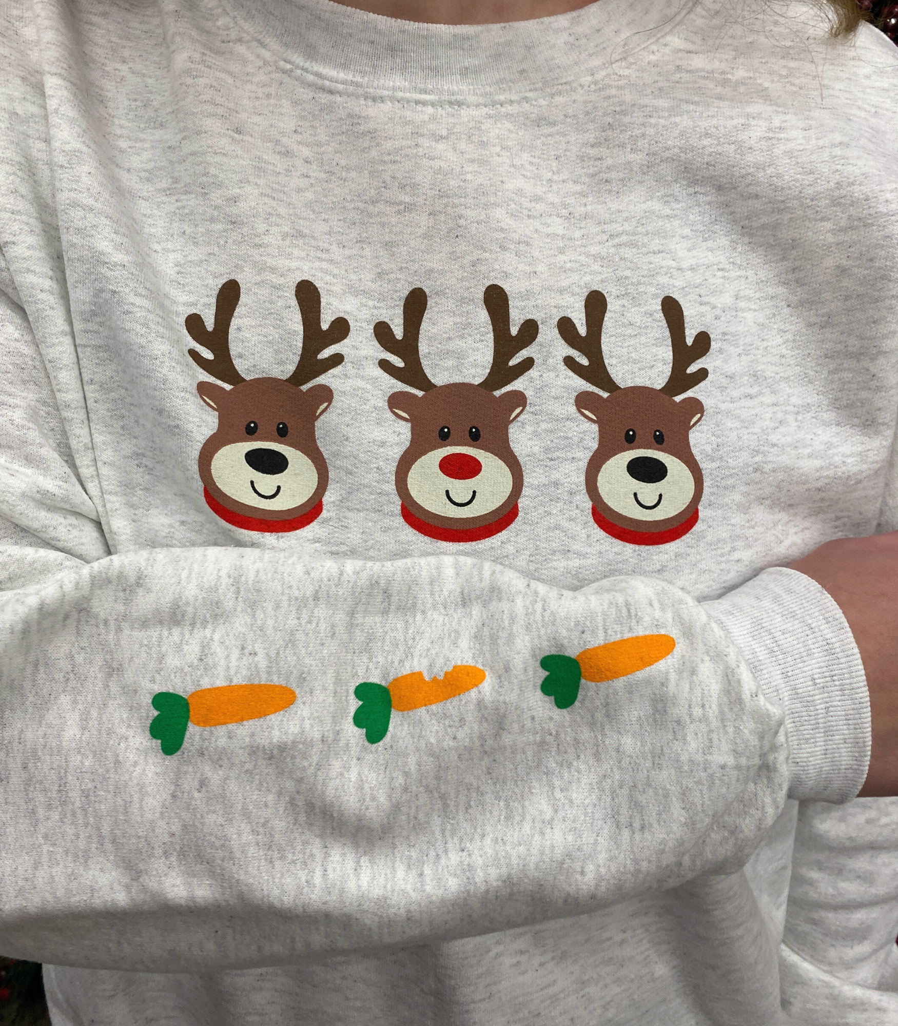 Jingle Bell Reindeer Sweatshirt